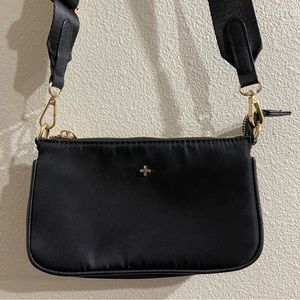 Peta & Jain Pheonix Black Nylon Bag